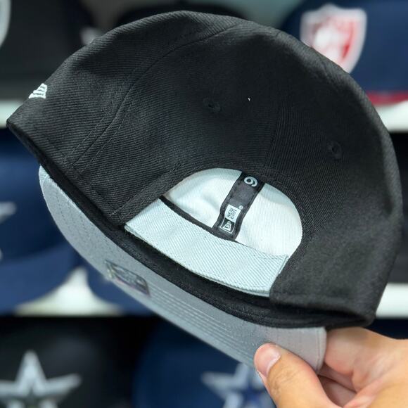 My 1st Kids New Era Raiders Two-Tone 9FIFTY Adjustable Hat Black/Silver - Picture 3 of 3